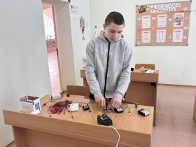 Урок физики в 8 классе..